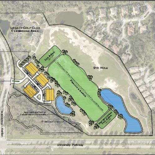 Entitled Land at Entrance to Legacy Golf Club: Legacy Boulevard & University Parkway, Bradenton, FL 34202